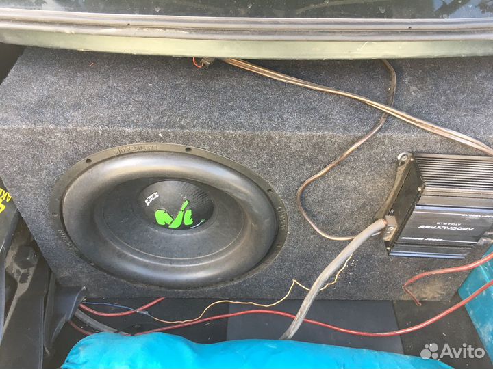 Сабвуфер 15 и усилитель