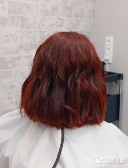 Окрашивание волос. Стрижка волос