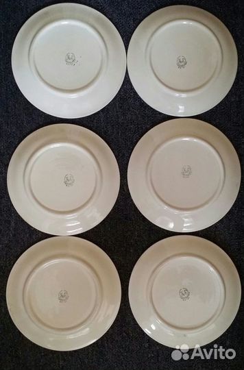 Тарелки Крыжовник Конаково 1958г