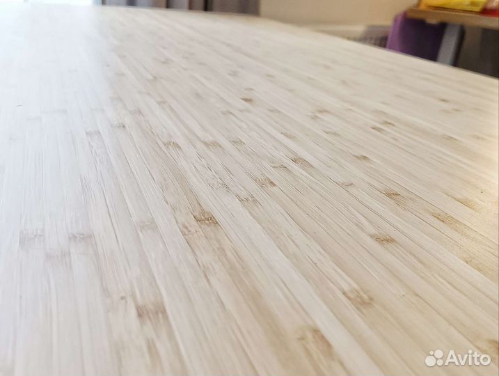 Бамбуковый стол IKEA hilver