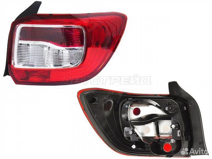 Фонарь задний renault logan 14- RH