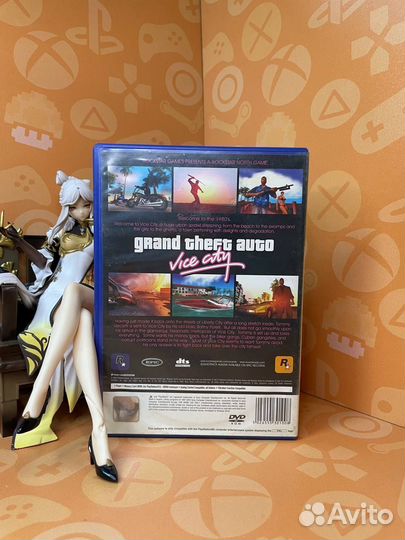 PS2 GTA Vice City (английская версия) б/у