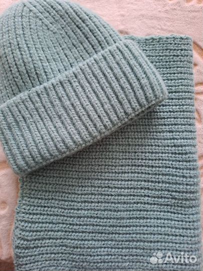 Набор шапка шарф женский