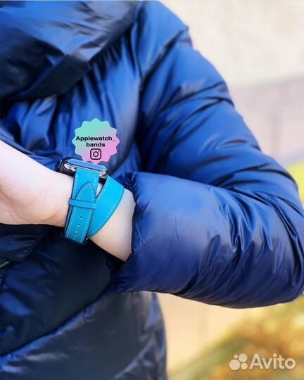 Ремешок для Apple Watch (Hermes в 2 оборота)