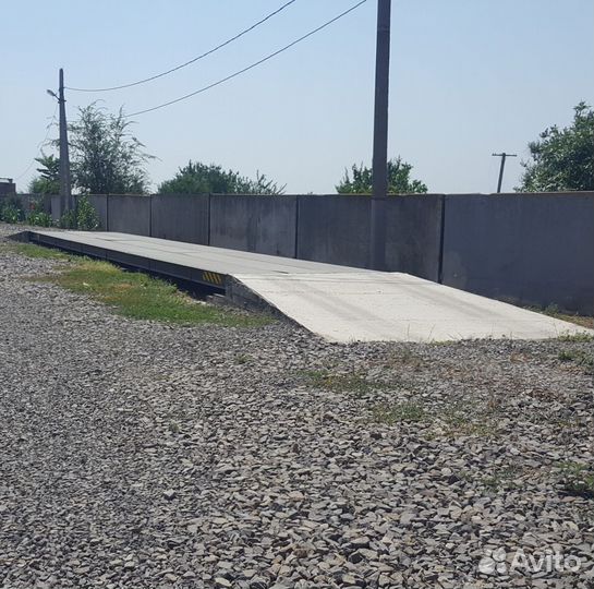 Стационарные автомобильные весы