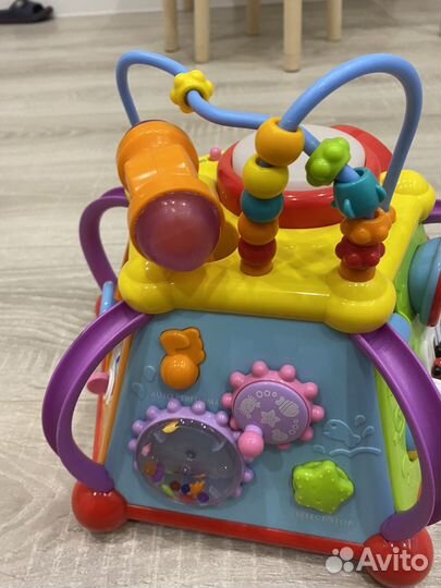 Развивающие игрушки, бизиборд, куб