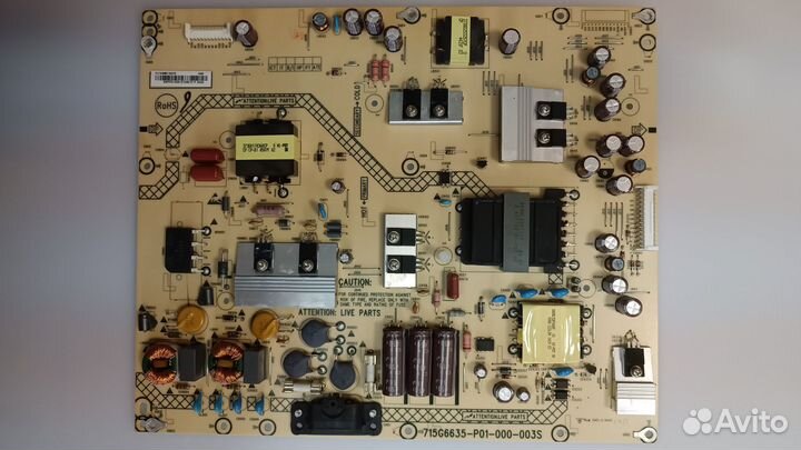Плата для Sharp LC-46LD265RU бп: 715G6635-P01-000