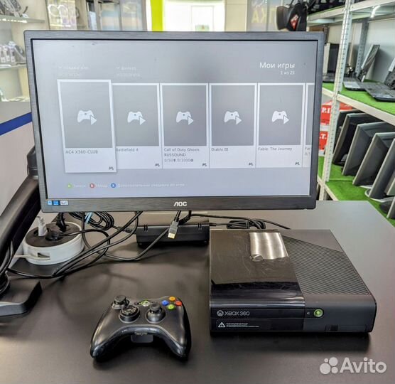 Xbox 360 (Прошитая) с играми в комплекте