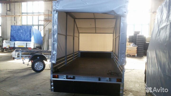 Прицеп мзса 817717 для перевозки снегоходов