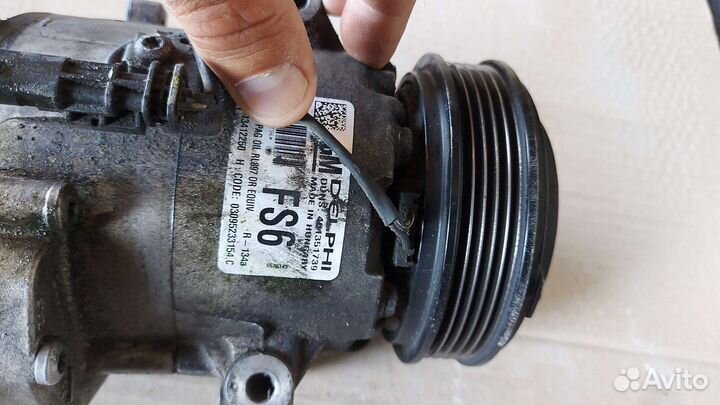 Насос Кондиционера Компрессор 1.4 chevrolet opel