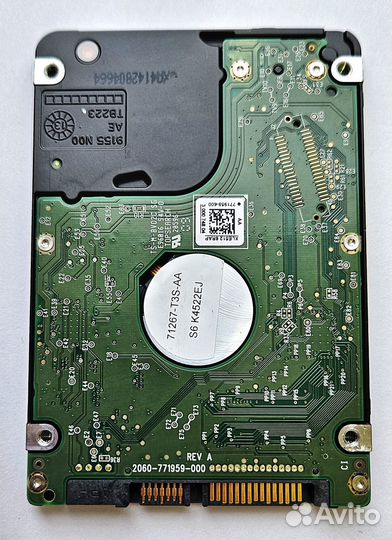 Жесткий диск для ноутбука WD SATA 320GB WD3200lpvx