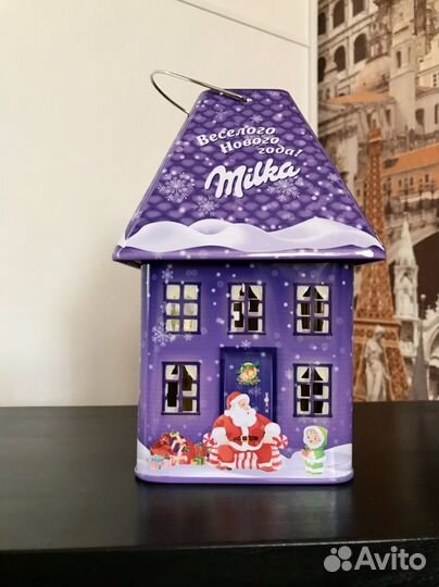 Новогодний домик Milka