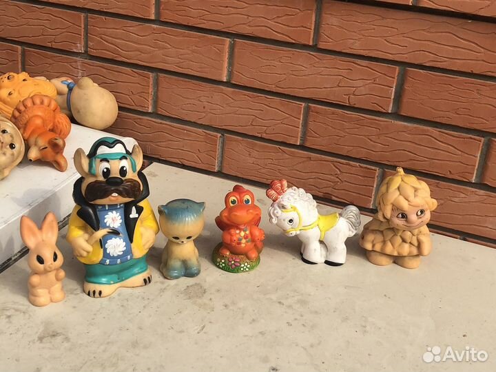 Резиновые игрушки СССР