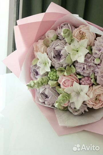 Съедобные букеты из зефира