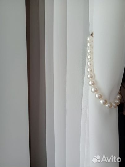Шторы Тюль Вуаль с утяжелителем