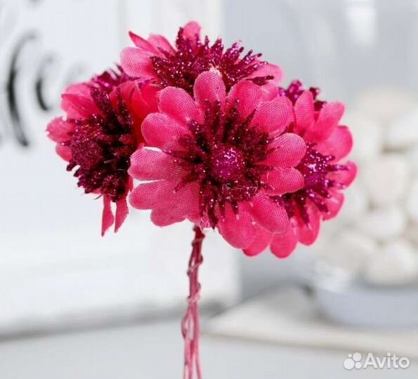 Тычинки, листики, розочки, звёздочки