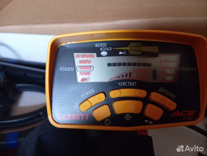 Металлоискатель garrett ace 250