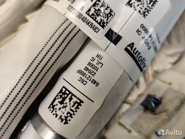 Подушка безопасности боковая шторка Renault Arkana