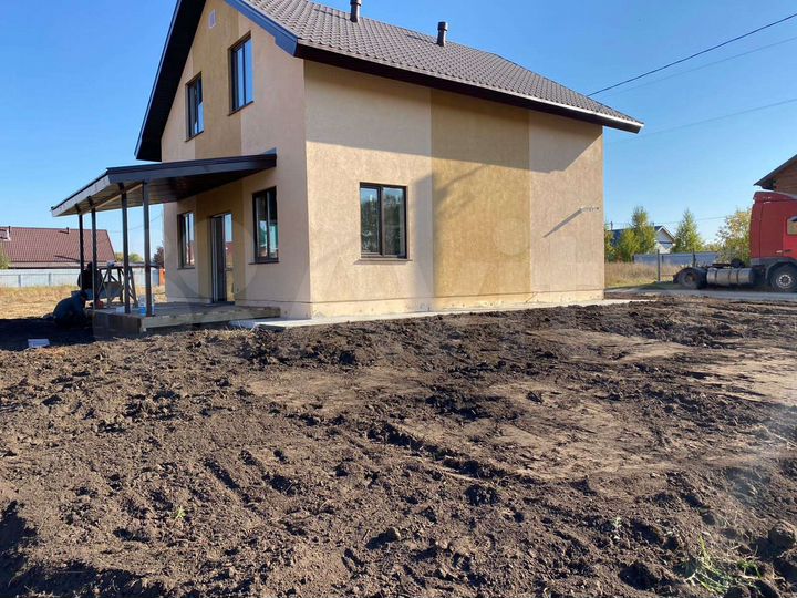 Дом 128 м² на участке 7,5 сот.