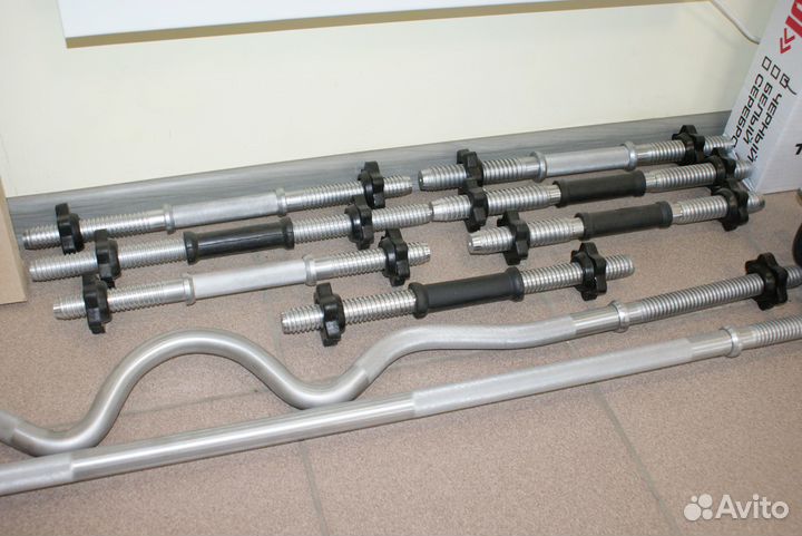 Диски и грифы Титан для гантели и штанги