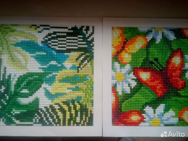 Алмазная мозаика готовая работа