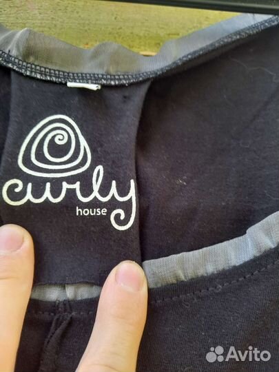 Платье дизайнерское curly house гранж, бохо 44