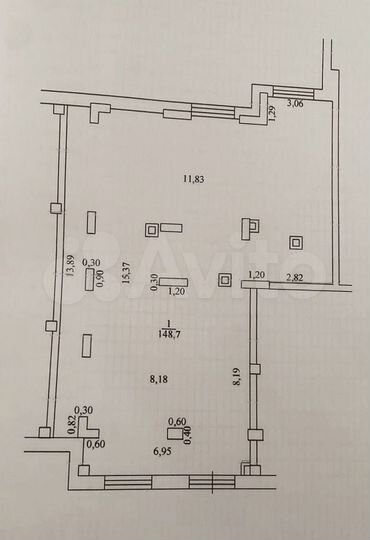 Сдам помещение свободного назначения, 147 м²