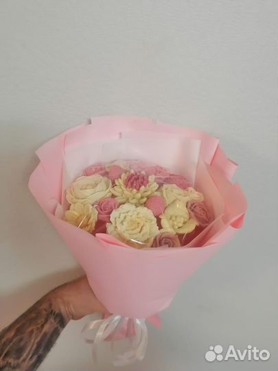 Подарок маме, шоколадный букет для мамы