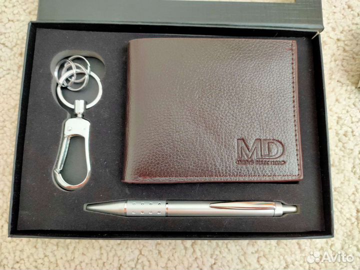 Мужской подарочный набор кошелек