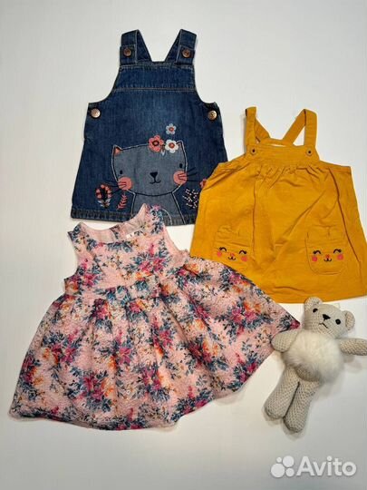 Платье сарафан для девочки 62