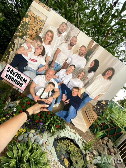 Фотопечать на холсте