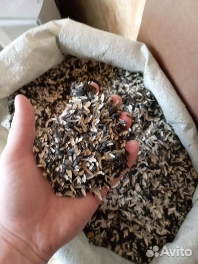 Лузга подсолнечника (шелуха) мульча