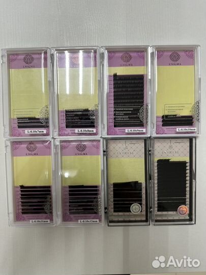 Ресницы для наращивания enigma red lesh go lana