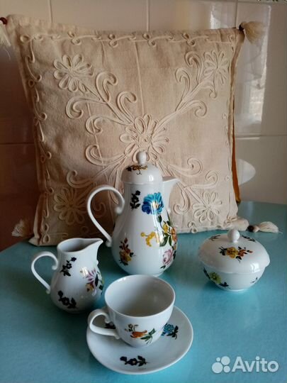 Кофейный сервиз Kahla ГДР. Винтаж