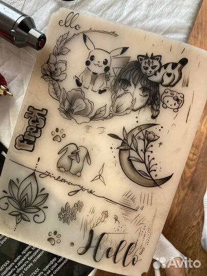 Обучение на тату мастера