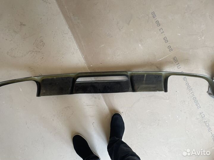 Задний Диффузор cls w218