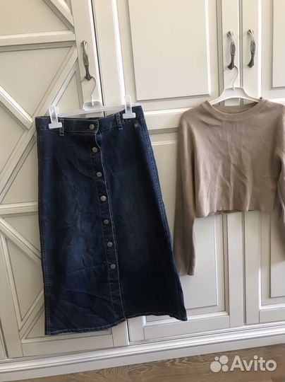 Джинсовая юбка