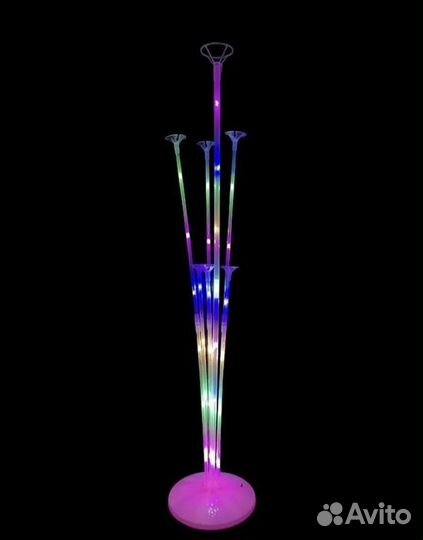Для воздушных шаров подставка с подсветкой