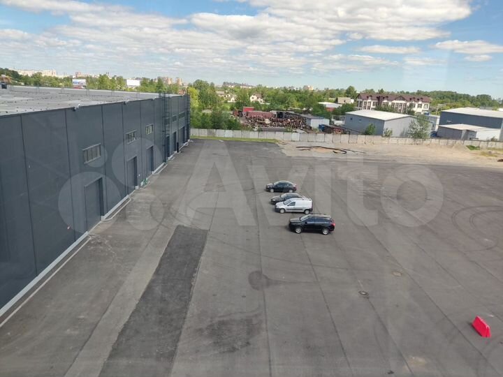 Склад, 1000 м² 2ворот офис открытая площадка КАД