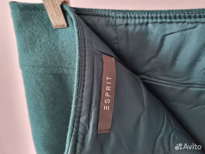 Юбка мини из шерсти Esprit