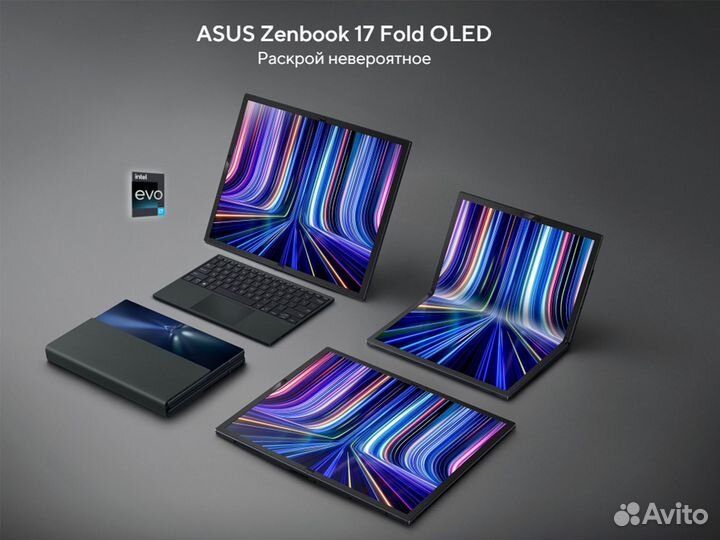 Asus Zenbook 17 Fold 2023 i7-1260U oled