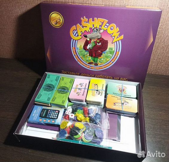 Игра Денежный Поток Cashflow 101 +202