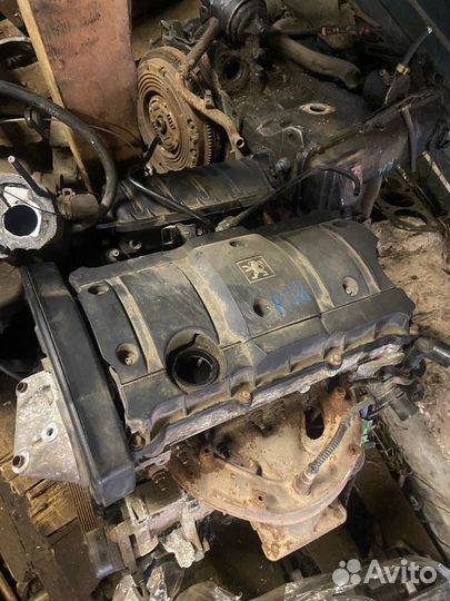 Двигатель в сборе Пежо 307 1.6 psa nfu