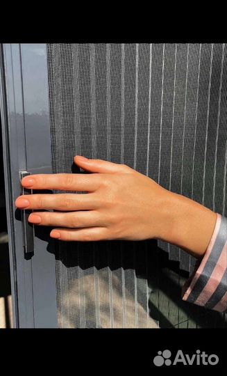 Москитная сетка плиссе гармошка