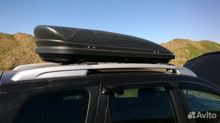 Автобокс на крышу Ветлан 400 л на Fiat Multipla