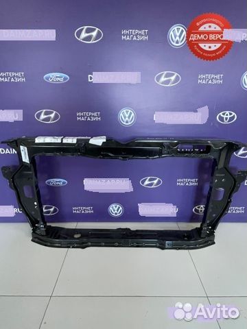 Телевизор рамка кузова Hyundai Solaris 2 (2017)