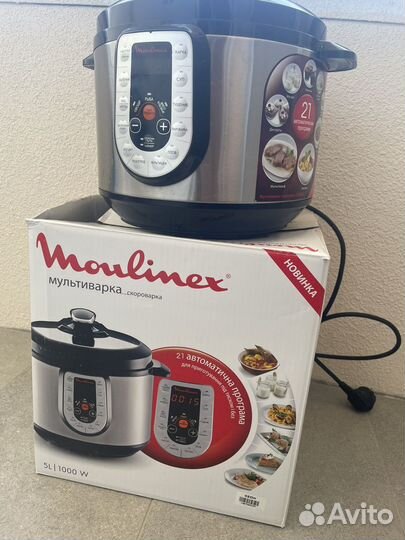 Мультиварка скороварка moulinex