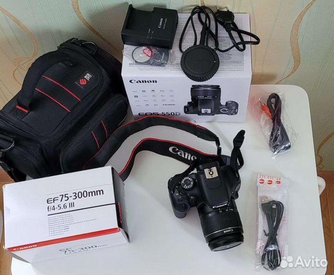 Фотоаппарат Eos 550 D