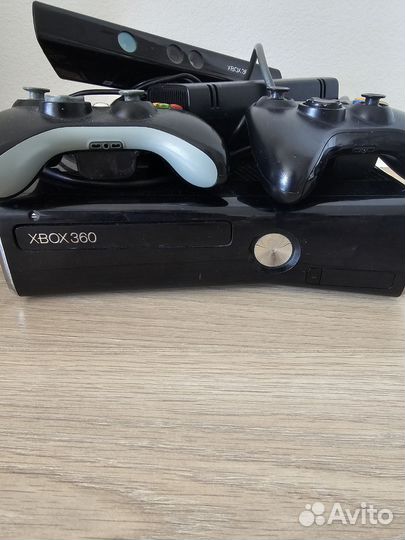 Xbox 360 прошитый с кинектом и играми