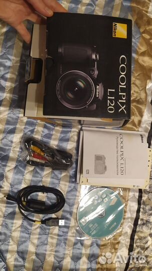 Фотоаппарат Nikon Coolpix L 120, зарядка в подарок
